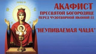 Акафист Пресвятой Богородице пред Ея иконой «Неупиваемая Чаша» / среда/