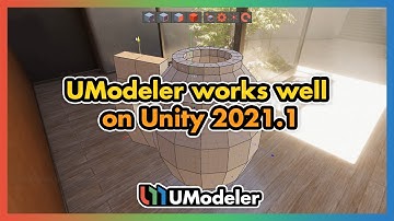 UModeler works well on Unity 2021.1