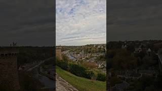 Centre historique de Dinan, Cardinal Gate 🏰🌳 Dinan, France - Short video 4k 2025 #dinan