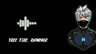 Free fire Rampage ringtone song 🔥 | Best Free Fire Ringtone 2025