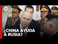 🚨 ¿CHINA ayuda a RUSIA con un barco que traslada armas de COREA DEL NORTE?