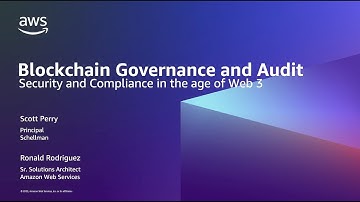 Blockchain Governance, Security and Compliance in the Age of WEB 3 | AWS Public Sector