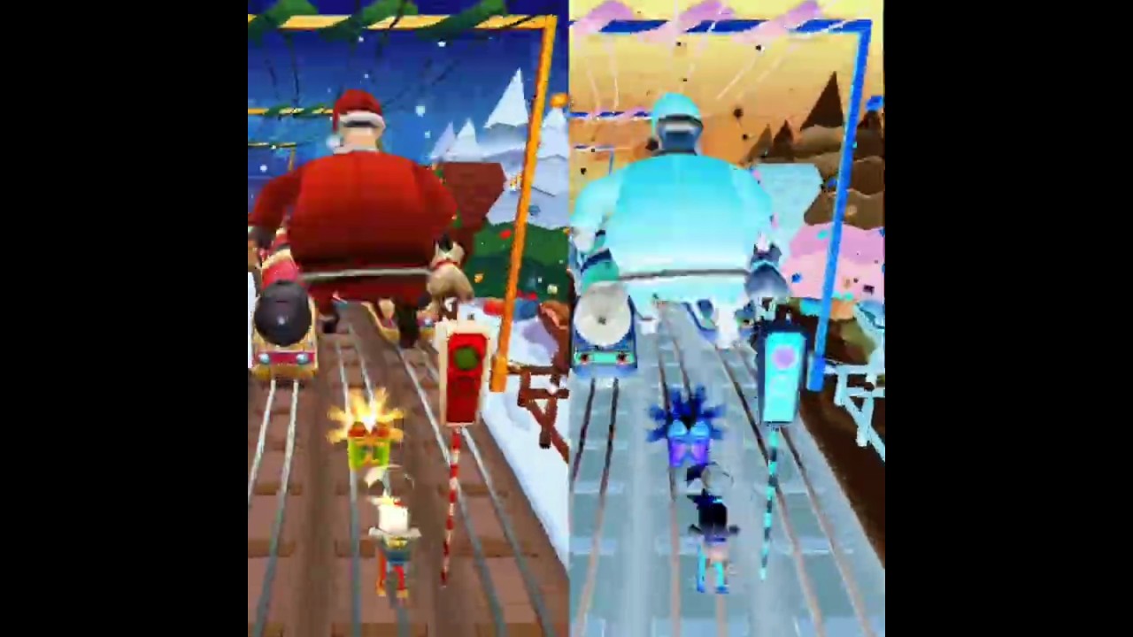 WHICH IS BEST (ORIGINAL COLOR vs INVERTED COLOR) ? PICK UP A JET-PACK ON SUBWAY SURFERS!