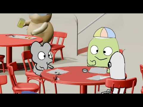 NO.7 (1～17)「One frog」movie.By ken nogawa.original animation .  No 1.～NO.6.END.now go to space