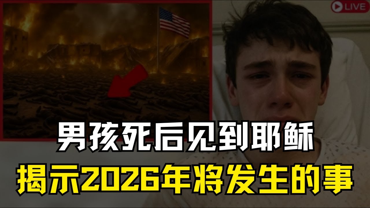 男孩死后见到耶稣！祂警告2026年将发生的事，让人不寒而栗
