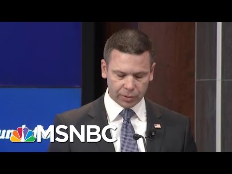 WaPo: Acting DHS Chief Frustrated And Isolated Over Border | Velshi & Ruhle | MSNBC