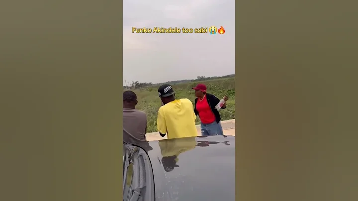 Funke Akindale and Kamo Behind the scene #bts #funnyvideo