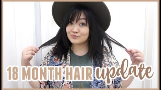 18 Month Hair Update | WE PASSED THE STARTING POINT 