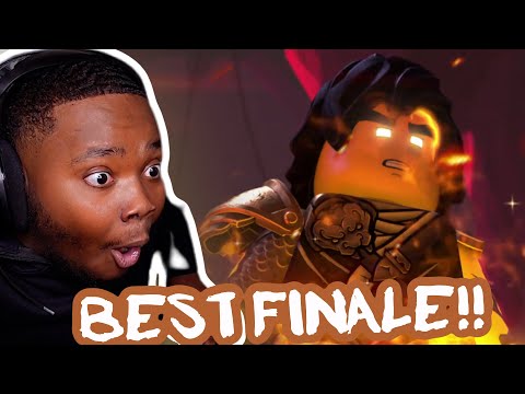 COLE VS SKULL SORCEROR WAS INCREDIBLE!! LEGO NINJAGO S13 MASTER OF MOUNTAIN EPISODE 15-16 REACTION
