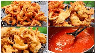 แจกสูตร ทะเลทอด แป้งกรอบนาน กินได้ทั้งตัว พร้อมน้ำจิ้มสับปะรด - Fried Seafood l กินได้อร่อยด้วย