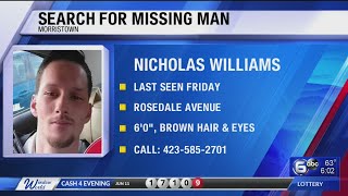 Morristown police searching for missing man
