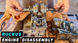 Honda Ruckus / Zoomer 50 - Engine Disassembly | Mitch's Scooter Stuff