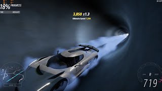 [EPILEPSY WARNING] Speed warp tunnel 700+ km/h / 450 mph (code in description) (pls subscribe xd)