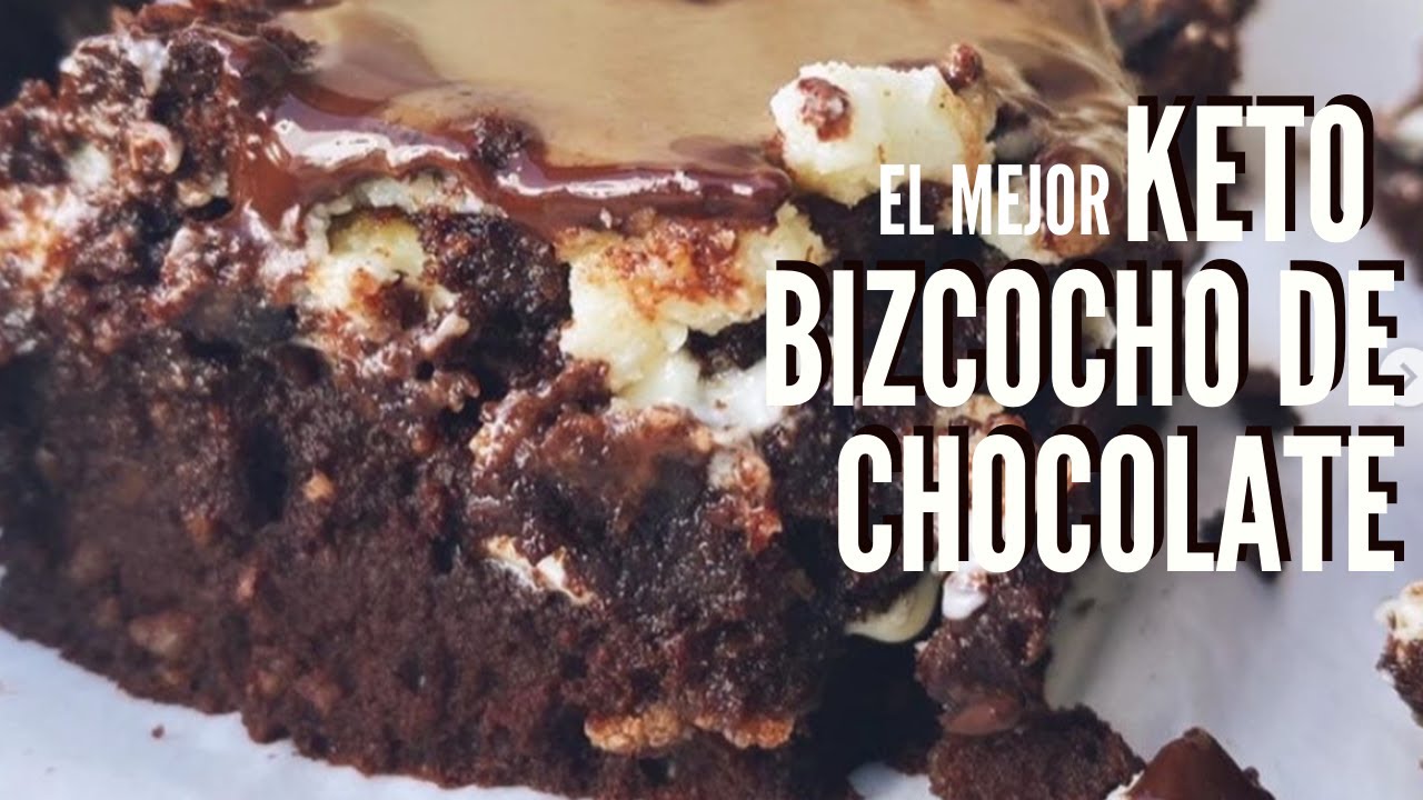 El mejor KETO BIZCOCHO DE CHOCOLATE (1,7 CARBS) YouTube