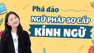 PHÁ ĐẢO NGỮ PHÁP TIẾNG HÀN SƠ CẤP: KÍNH NGỮ TRONG TIẾNG HÀN!