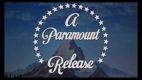 Paramount Release closing logo (1963)