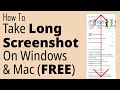 How To Take Scrolling Screenshot Of a Webpage For FREE - Full Webpage Screenshot