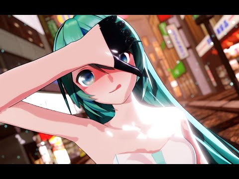 【VOCALOID MMD／4K／60FPS】Hatsune Miku【酔いどれ知らず】