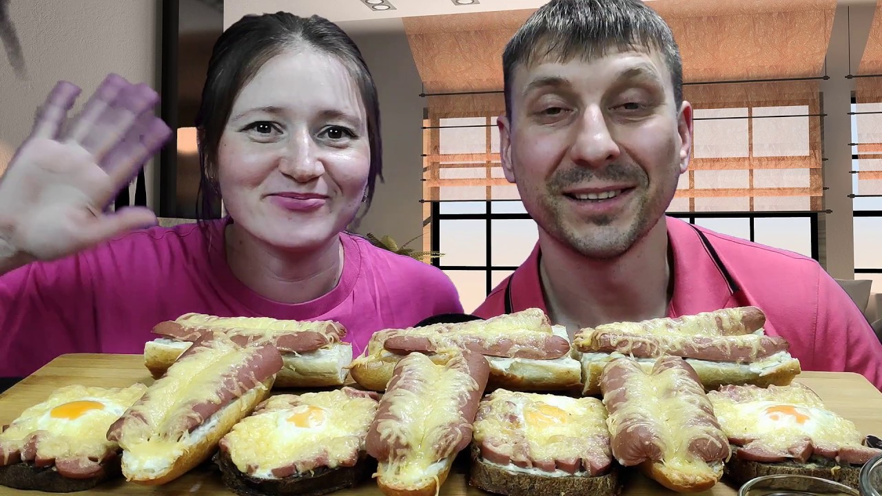 МУКБАНГ БУТЕРЫ НА ДВОИХ | MUKBANG SANDWICHES FOR TWO | #sandwiches #бутерброды