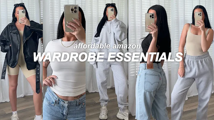 Capsule Wardrobe Essentials my 10/10 Favorite Amazon Fashion Basics 2023 Amazon Must Haves