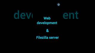 Web development | Filezilla server | the fast enter #shorts