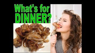 Cooking a Simple Lazy Sunday Dinner