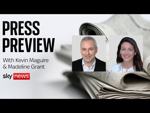 The Press Preview - A first look at Thursday's newspapers