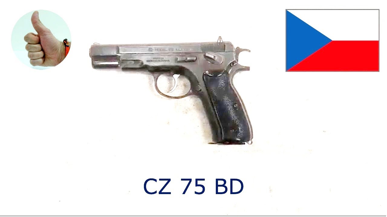 CZ 75 (Pre-B model), 9 mm Parabellum (9x19 mm/9 mm Luger) - YouTube