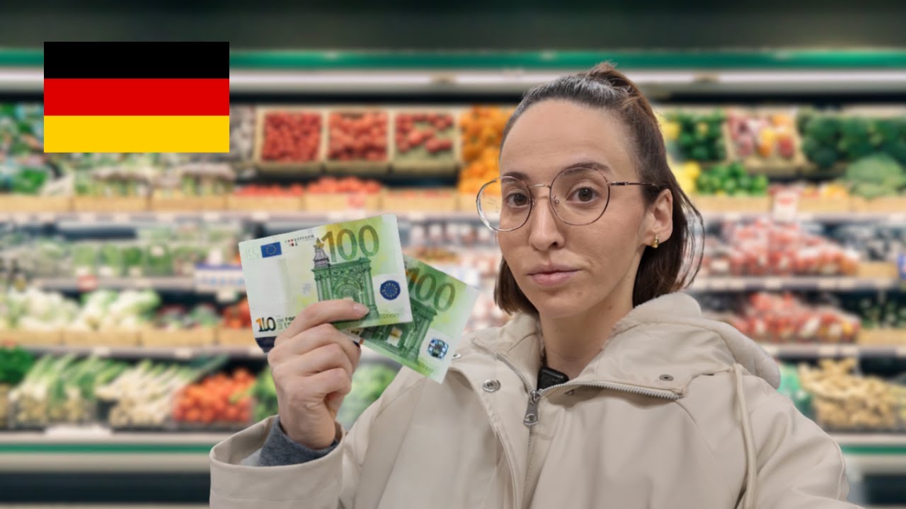 ESTO GASTAMOS EN LA COMPRA MENSUAL EN EL SUPERMERCADO DE ALEMANIA