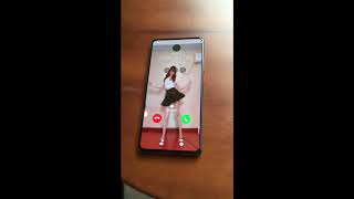 [Beautiful girl style] My photo phone dialer - Phone Dialer - Contacts screenshot 1