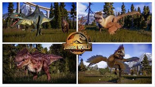 Jurassic World Evolution 2: (Update 8) All 114 Creatures Showcase + Unique Skins