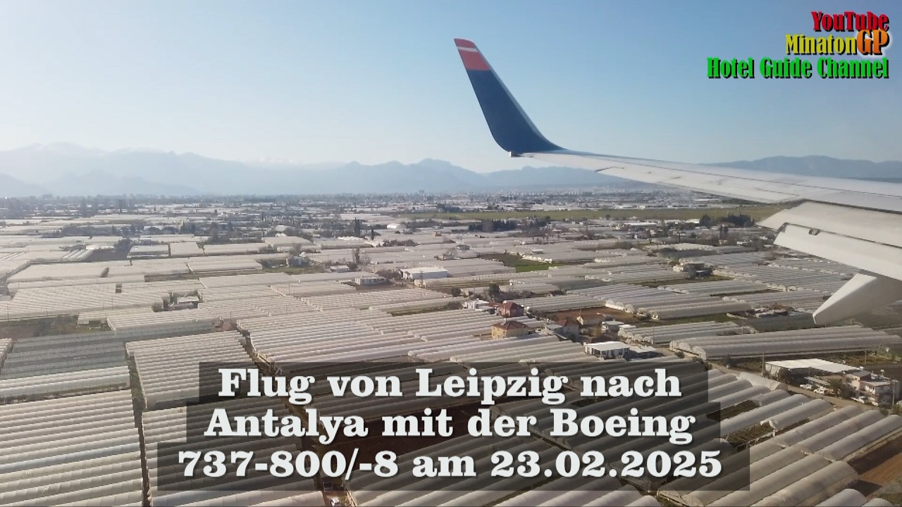 🇹🇷Flug von Leipzig nach Antalya mit SunExpress XQ275 Vlog 1.