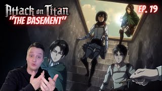 THE BASEMENT | Attack on Titan Season 3 Episode 19 Reaction / Review