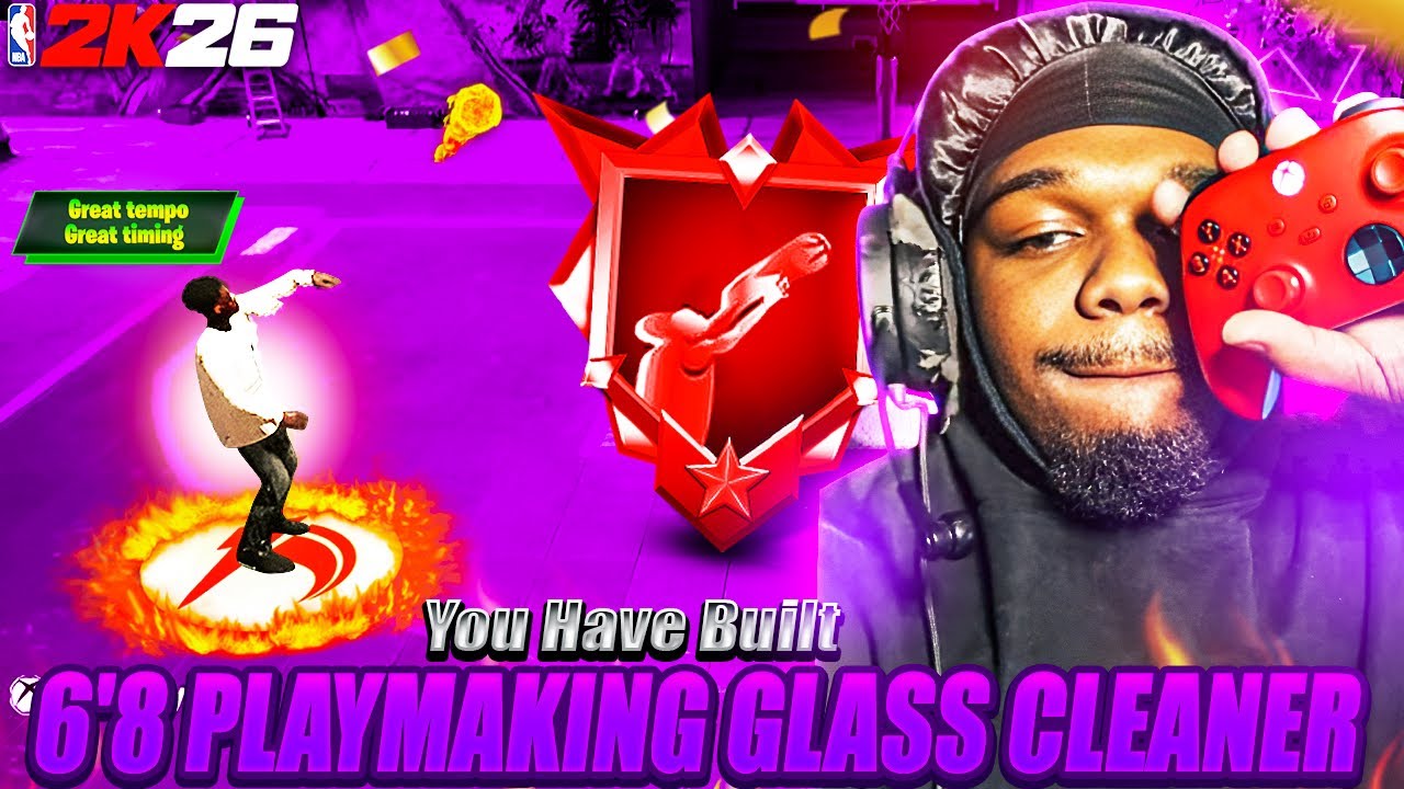 MY “PLAYMAKING GLASS CLEANER” Is THE  MOST SLEPT ON BUILD In NBA 2K26…