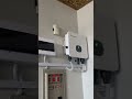 solar system installed hybrid system 12kw on grid system installed panel 30#shortvideo #youtube