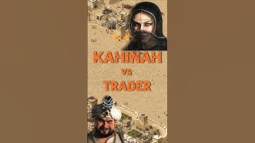 Kahinah vs Trader | Stronghold Crusader: DE #strongholdcrusader #gameplay #rts #fireflystudios