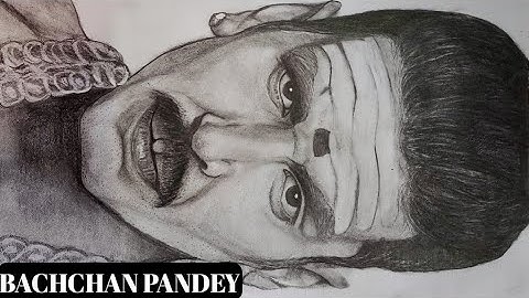Bachchan Pandey drawing | how to draw bachchan pandey | Akshay Kumar