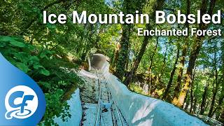 Ice Mountain Bobsled Front Seat On-Ride 4K Pov Enchanted Forest