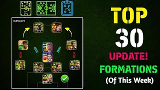 All Formations eFootball 2024 Mobile || new formation efootball 2024 ?