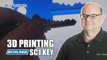 3D Printing Schlage Key | Mr. Locksmith™