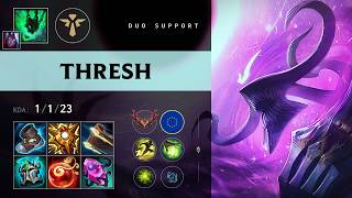 Thresh Support vs Nautilus - EUW Grandmaster Patch 26.13