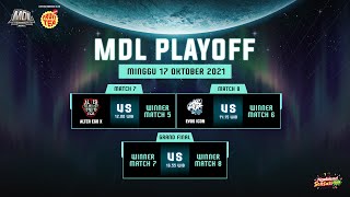 Playoffs MDL Indonesia Season 4 - Day 3 [Bahasa Indonesia]