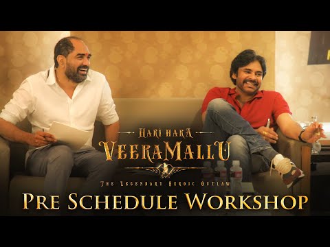 Hari Hara Veera Mallu Pre Schedule Workshop | Pawan Kalyan | Krish | MM Keeravaani | AM Rathnam