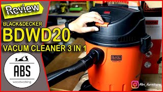 VACUM CLEANER BLACK DECKER BDWD20 - SEDOT DEBU MOBIL, RUMAH, WORKSHOP