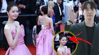 Yoona and Lee Junho TOGETHER on Stage at Cannes Film Festival at Cote d'Ivoire