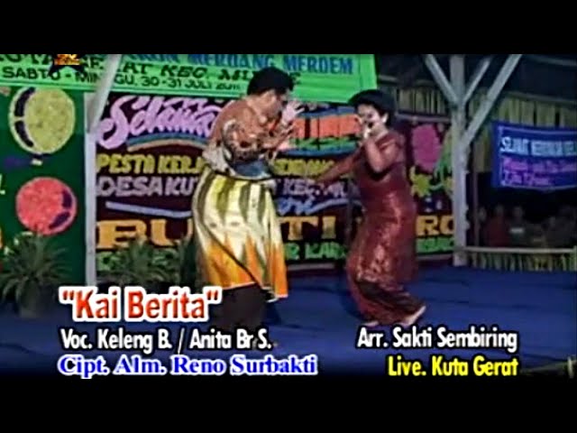 Kai Berita - Keleng Barus u0026 Anita Sembiring | Adu Perkolong-kolong Kuta Gerat class=