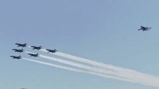 U.S. Navy Blue Angels | Fat Albert Takeoff, Flyby and Landing at Toronto Pearson Intl Airport