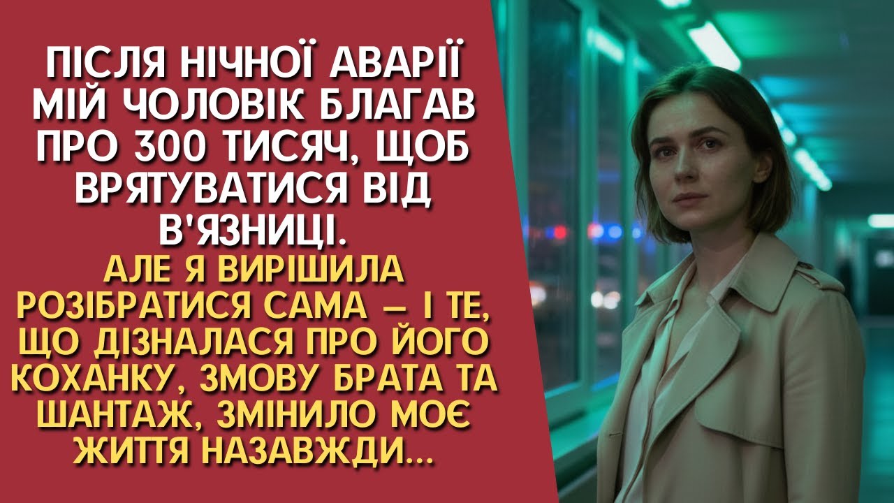 Коли чоловік попросив триста тисяч на зам'ятання справи, я почала розслідування і дізналася...