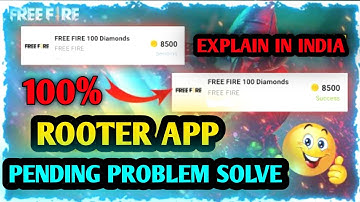 100%ROOTER APP PENDING PROBLEM SOLVE ||HOW TO PENDING PROBLEM SOLVE