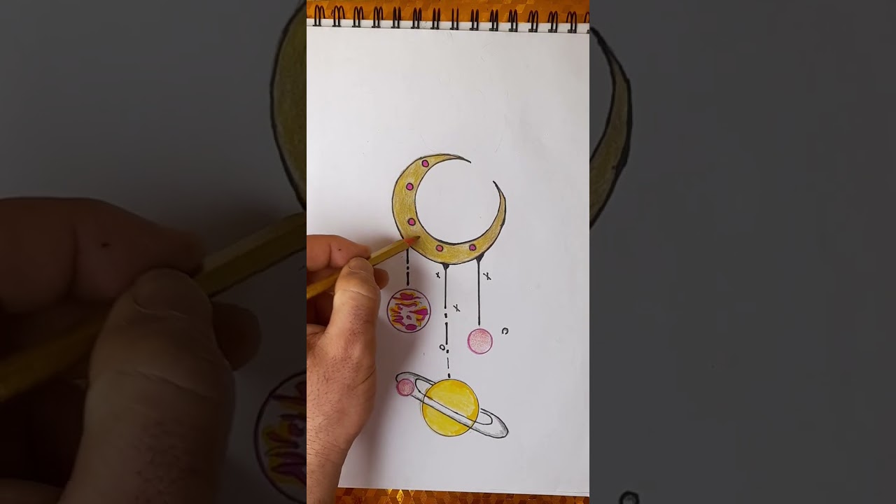 رسم جميل وسهلا ✨️🌙✨️🏺🏺🇩🇿